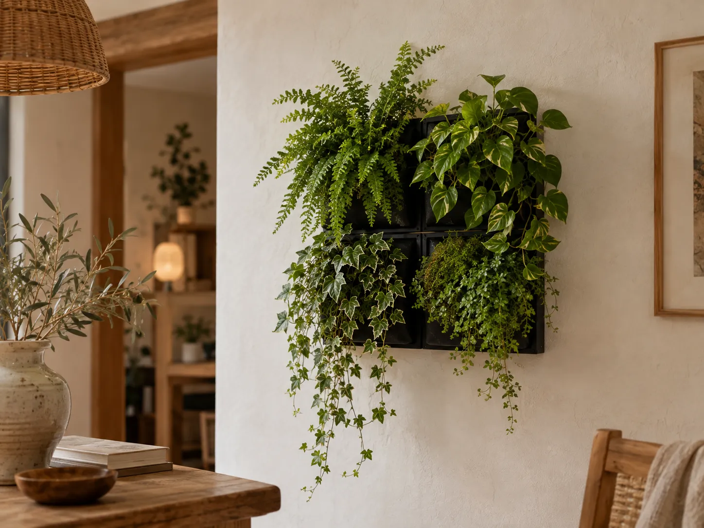 Qué plantas aguantan mejor en una pared con poca luz